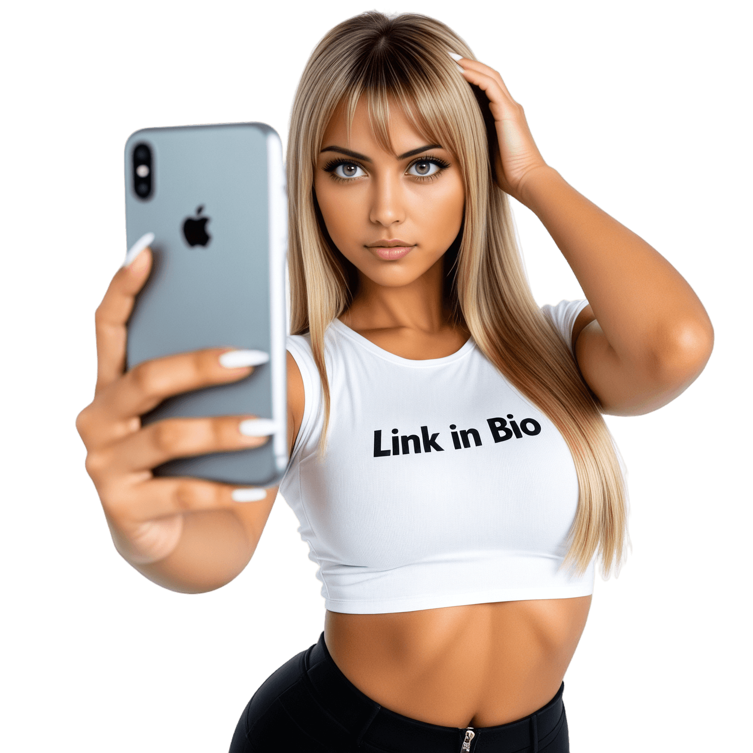 Alina_Hoxha_FontPost Alina Hoxha Front Pose