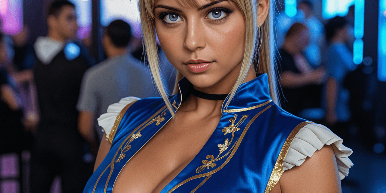 Alina Hoxha ๐ฆธ๐ผ Cosplay Chun-Li From Street Fighter ๐ฎ